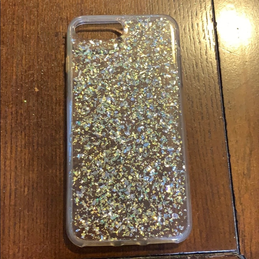 Gold shimmer IPhone case